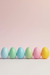 colorful easter eggs