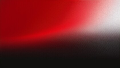 Obraz premium Abstract red black white grainy gradient background noise texture poster banner design