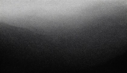 Black and white noisy texture grainy background, monochrome minimal grunge banner header poster backdrop design