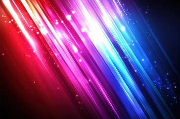 Abstract light streaks background; colorful design element for tech, digital or futuristic theme