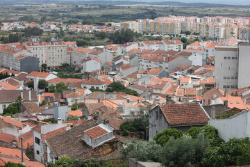 Obraz premium Castelo Branco, Beira Baixa, Portugal, May 14, 2024, Views from Castelo Branco