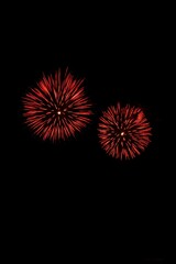 Obraz premium Traditional fireworks during the village festa of Hal Safi in Malta, to celebrate St Paul in 2023