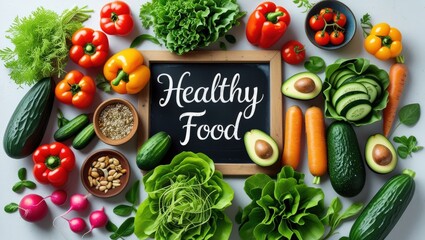 Fresh & Organic: A Stunning Display of Healthy Vegetables