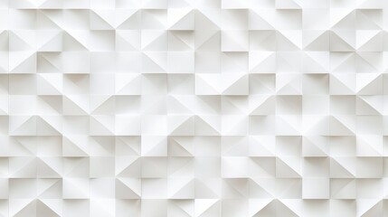 Obraz premium White Folded Paper Geometric Texture