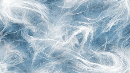 Obraz premium Ethereal Seamless Abstract Cloud Background in Soft Blue Tones