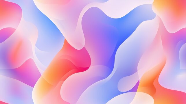 Soft Gradient Abstract Background in Minimalist Style