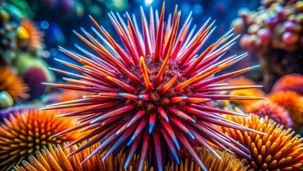 Red Sea Macro: Striking Slate Pencil Urchin (Eucidaris tribuloides) Detail