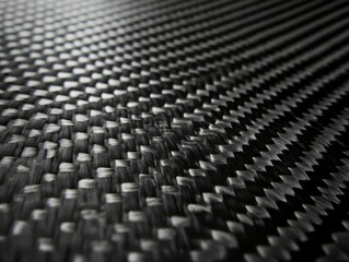 Obraz premium Futuristic carbon fiber surface texture for high-tech design elements