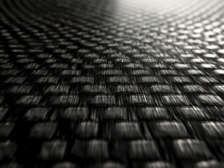 Obraz premium Futuristic carbon fiber surface texture for high-tech design elements
