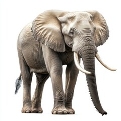 Fototapeta premium Majestic Elephant Standing Tall