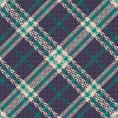 Tartan plaid pattern with texture.