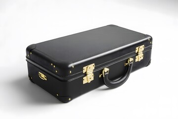 Realistic Suitcase AI Art Isolated On Clean Background