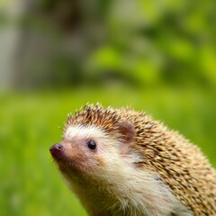 European Hedgehog (Erinaceus europaeus) in Natural Habitat – Common Hedgehog Wildlife Photography