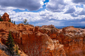 The dramatic and breathtaking land scape of South  Central Utah