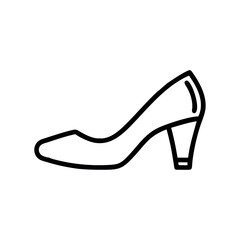 Wedding Sketch Bridal Shoe Elegant