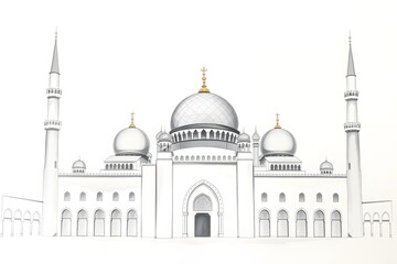 Fototapeta premium Ramadan Kareem , Mosque