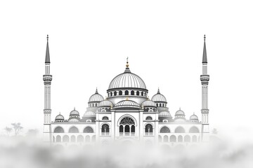Obraz premium Ramadan Kareem , Mosque