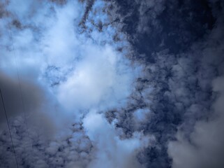 time lapse clouds over the sky