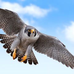 Peregrine Falcon (Falco peregrinus) – Fastest Bird of Prey in Natural Habitat