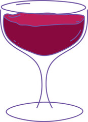 Relaxing with a Glass of Wine