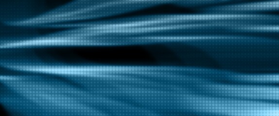 abstract blue wave background with halftone texture