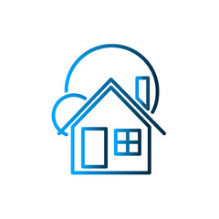 Home icon design template