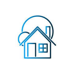 Home icon design template