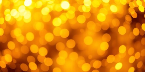 Fototapeta premium Abstract gold background with defocused bokeh lights, sparkling, glowing