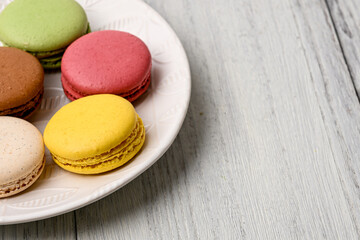 カラフルなマカロン