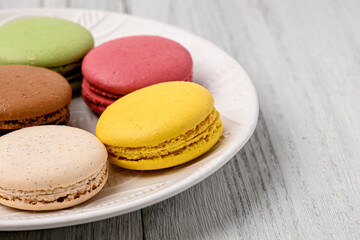 カラフルなマカロン