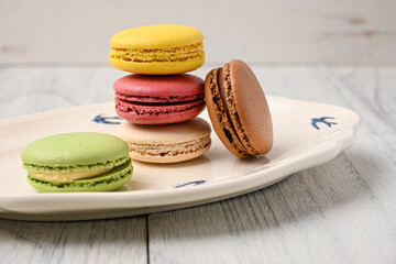 カラフルなマカロン