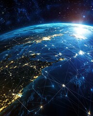 Global Connectivity Through Satellite Network Over Planet Earth