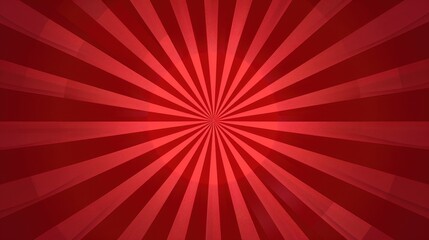 Red Sunburst Background with Sparkling Texture