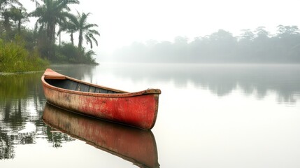 River Canoe Isolated Experience with Isolated with Canoe
