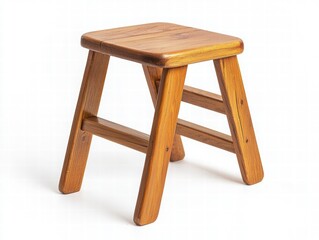 Wooden Stool with Simple Design for Home and Office Use