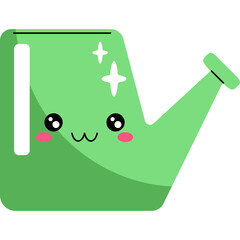 Environment kawai icon elements 