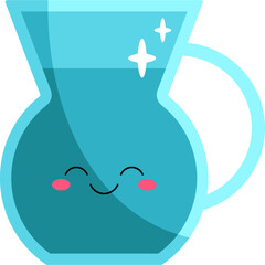 Environment kawai icon elements 