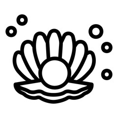 oyster Line Icon