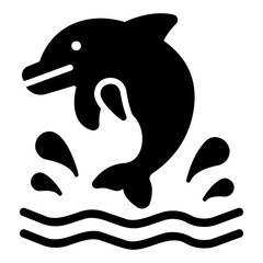 dolphin Solid icon © ilham
