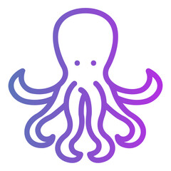 octopus Gradient icon