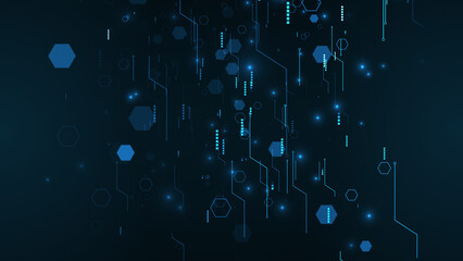 Future Digital Technology Background