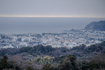 【神奈川】勝上巚展望台から見る鎌倉市内