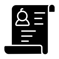 certification Solid icon