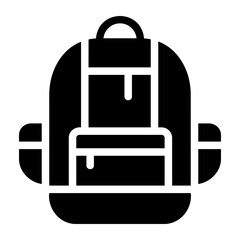 backpack Solid icon