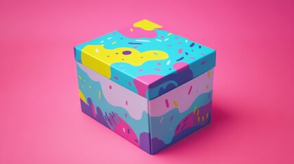Vibrant Toy Packaging Box for Children