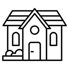 House  Icon Element For Design