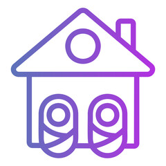 orphanage Gradient icon