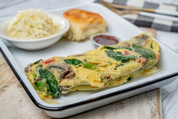 veggie omelette