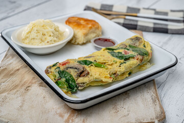 veggie omelette