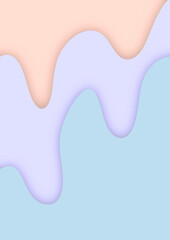 abstract background with bubbles in curve in pastel colors fit for birthday engagement baby bridal shower manyue celebration invitation 